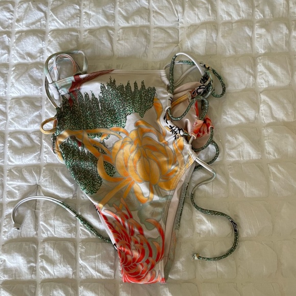 Free People Hah Floral Bikini Bottom - Picture 1 of 6